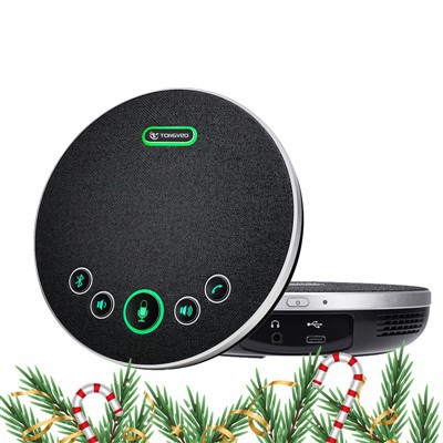 Video konferans ve ofis işleri için profesyonel USB mikrofonlar ve hoparlörler